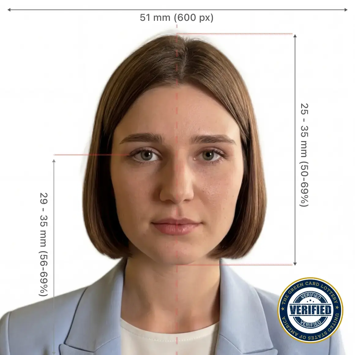 After: document photo preview with white background and guide lines
