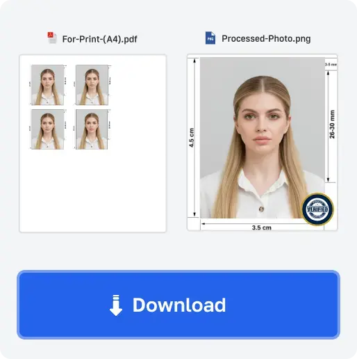 Download prepared ID photo files
